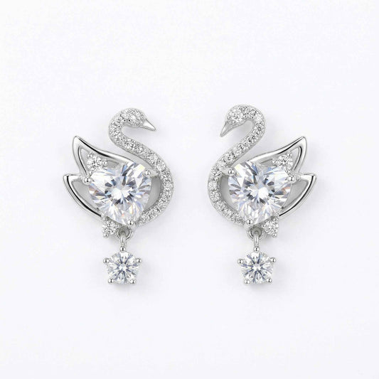 Swan's Earrings