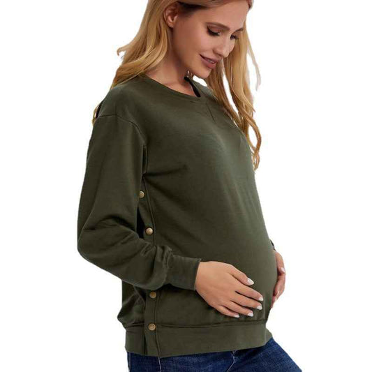 Brynn's Loose Maternity Sweater — Image 2 | TG Clothing Co. LLC