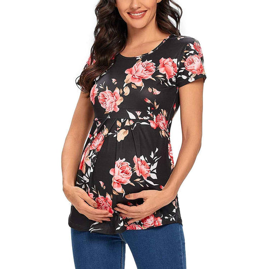 Zuri's Print Maternity Tee — Image 2 | TG Clothing Co. LLC