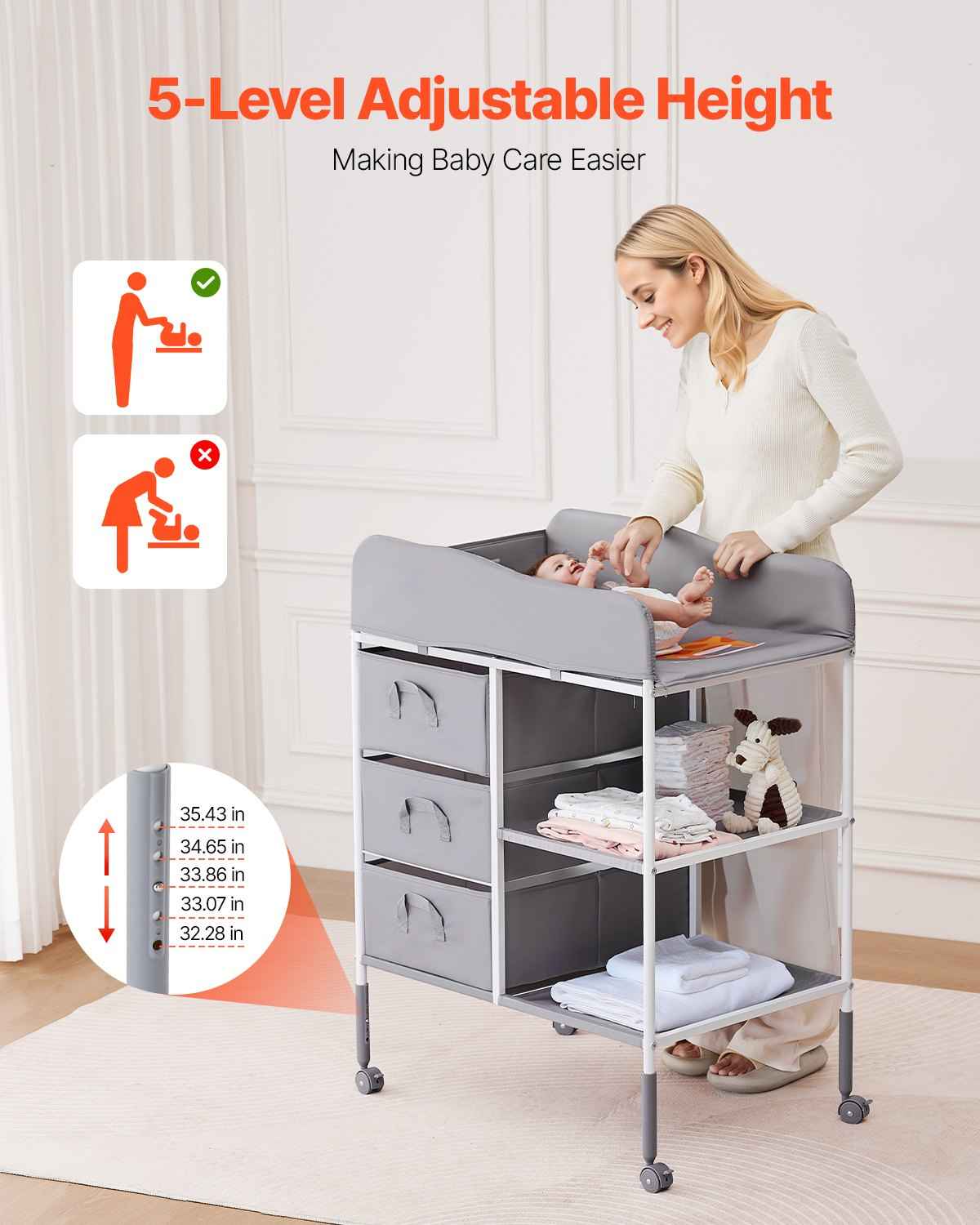 Emmeline's Changing Table — Image 2 | TG Clothing Co. LLC