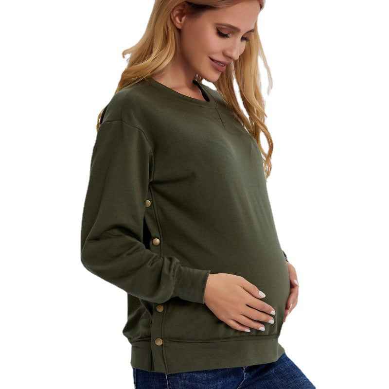 Brynn's Loose Maternity Sweater — Image 4 | TG Clothing Co. LLC
