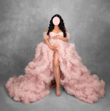 Zinnia's Maternity Photo Dress — Image 9 | TG Clothing Co. LLC