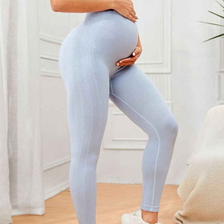 Anya's High-Waist Fashion Maternity Pants