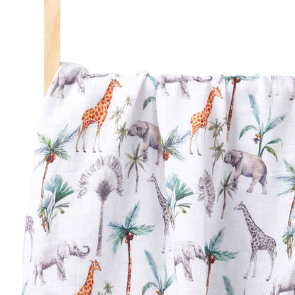 Soraya's Gauze Swaddle Blanket | Baby Bedding, baby shower gift - view 36 | TG Clothing Co. LLC