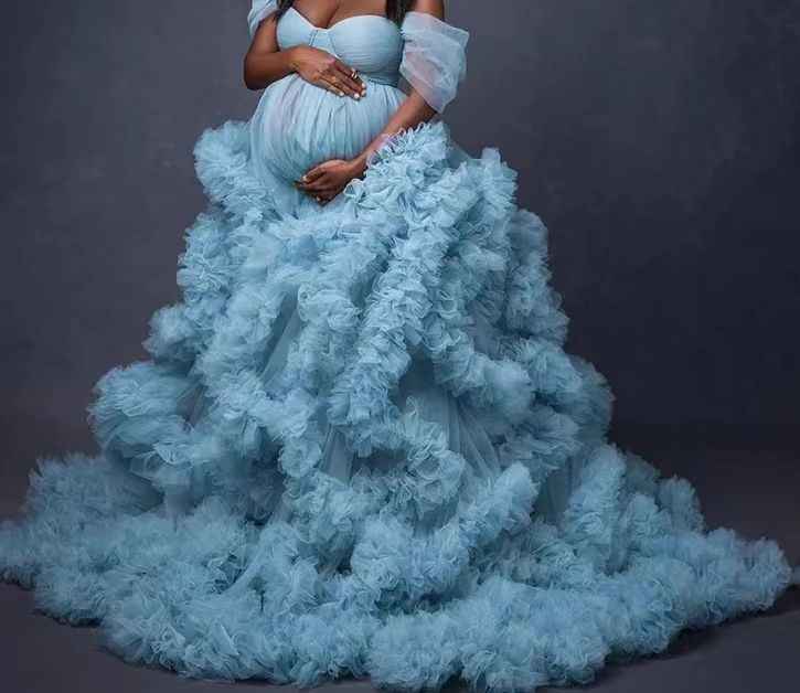 Zinnia's Maternity Photo Dress — Image 4 | TG Clothing Co. LLC