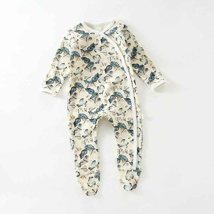 Solène's Foot Cover Bodysuit | Baby Bodysuit, baby bodysuit with feet - view 7 | TG Clothing Co. LLC