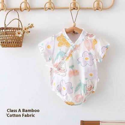 Xena's Newborn Summer Romper | Baby Clothing, baby shower gift - view 2 | TG Clothing Co. LLC