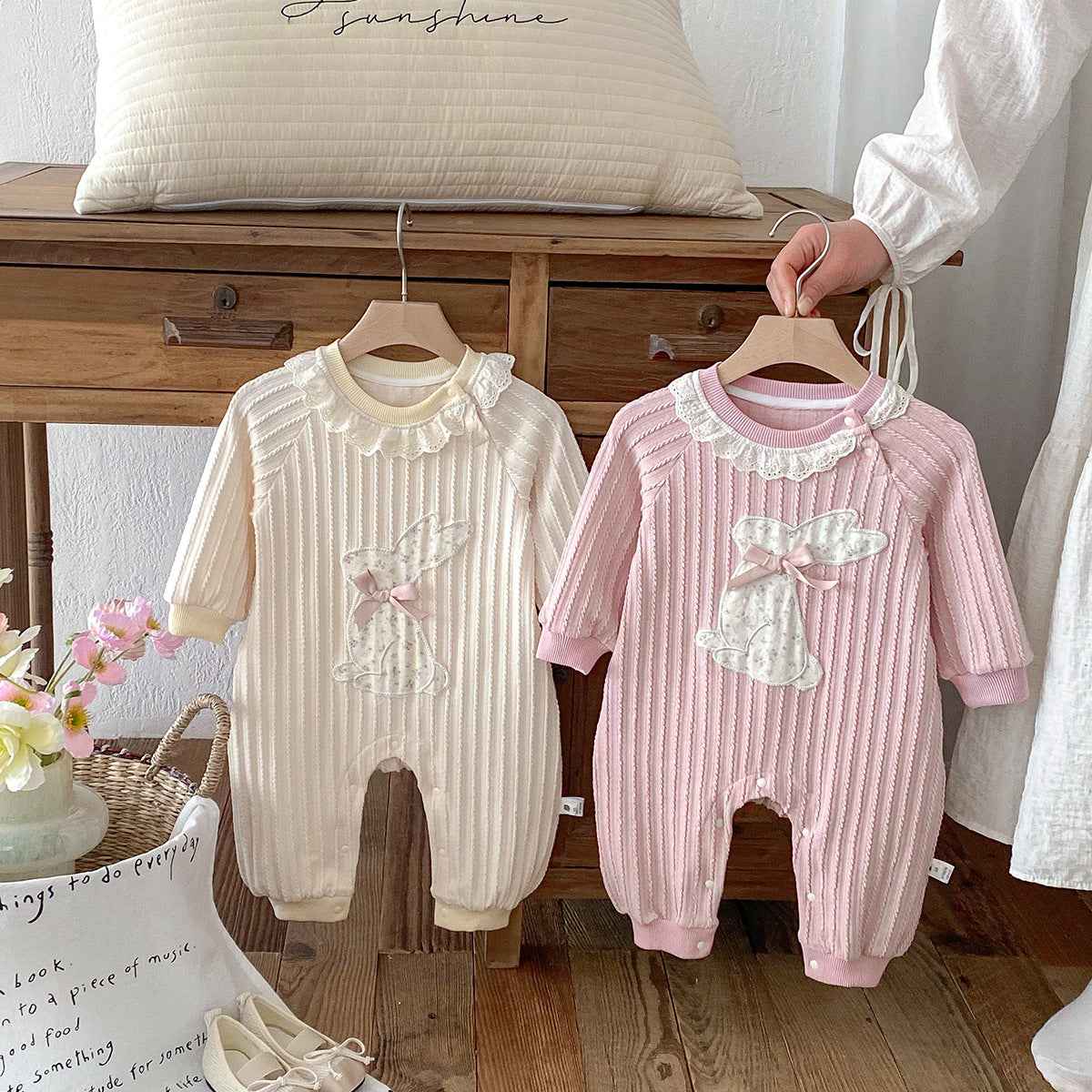 Selby's Lace Collar Romper — Image 1 | TG Clothing Co. LLC