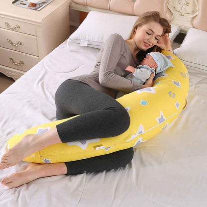 Ilaria's Moon Nursing Pillow | Maternity Pillow, baby shower gift - view 8 | TG Clothing Co. LLC