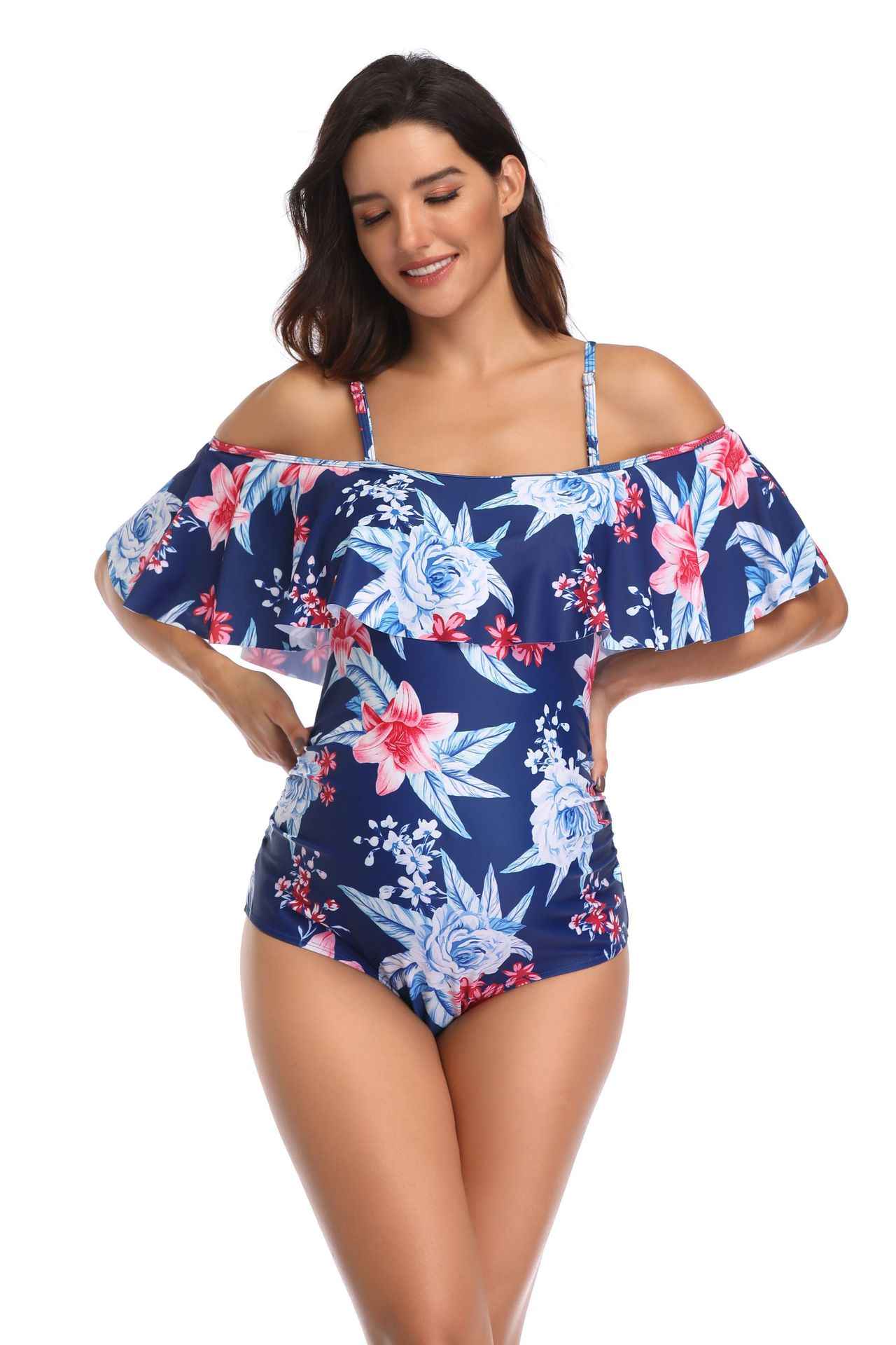 Leona's One-Piece Bump-Friendly Maternity Swimsuit — Image 3 | TG Clothing Co. LLC