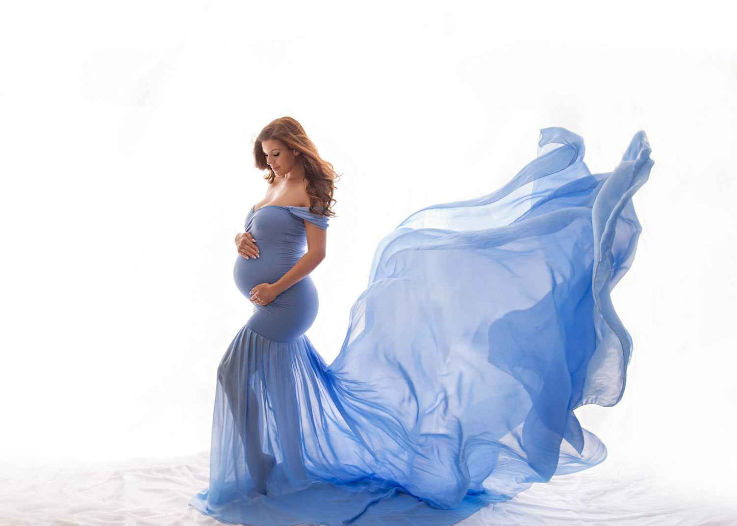 Odette's Chiffon Flutter Dress — Image 20 | TG Clothing Co. LLC