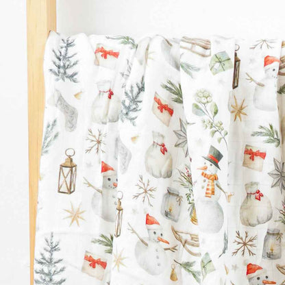 Soraya's Gauze Swaddle Blanket | Baby Bedding, baby shower gift - view 21 | TG Clothing Co. LLC