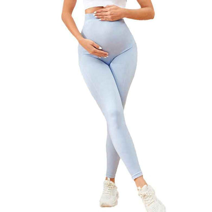 Anya's High-Waist Fashion Maternity Pants | Maternity Clothing, belly support maternity pants - view 2 | TG Clothing Co. LLC