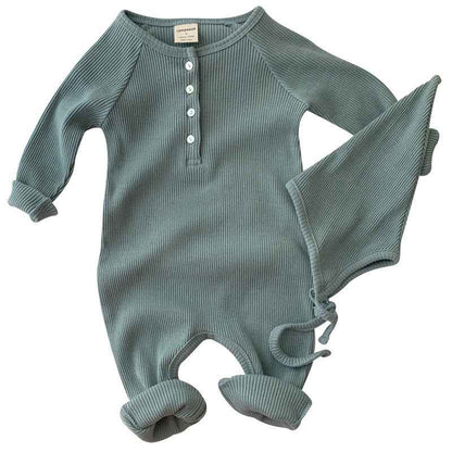 Harper's Korean Style Autumn Newborn Baby Bottoming Jumpsuit | Baby Clothing, autumn newborn jumpsuit - view 5 | TG Clothing Co. LLC