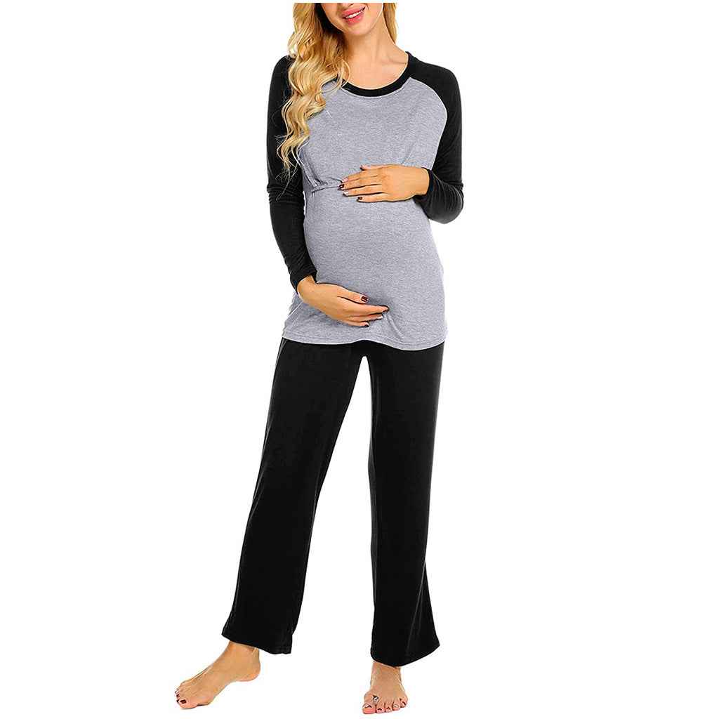 Josephine's Long-Sleeve Maternity Trouser Suit — Image 4 | TG Clothing Co. LLC