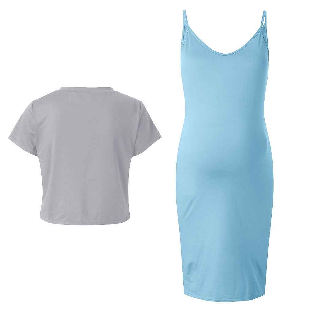 Remi's T-Shirt & Suspender Maternity Set — Image 5 | TG Clothing Co. LLC
