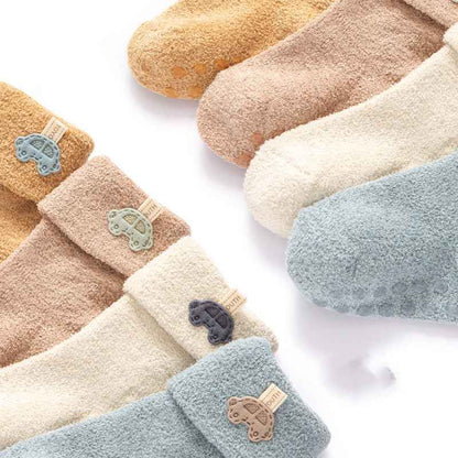 Rafferty's Newborn Baby Velvet Warm Socks Set | Baby Accessories, baby shower gift - view 3 | TG Clothing Co. LLC