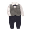 Winston's Gentleman Romper | Baby Clothing, 1st birthday outfit | TG Clothing Co. LLC