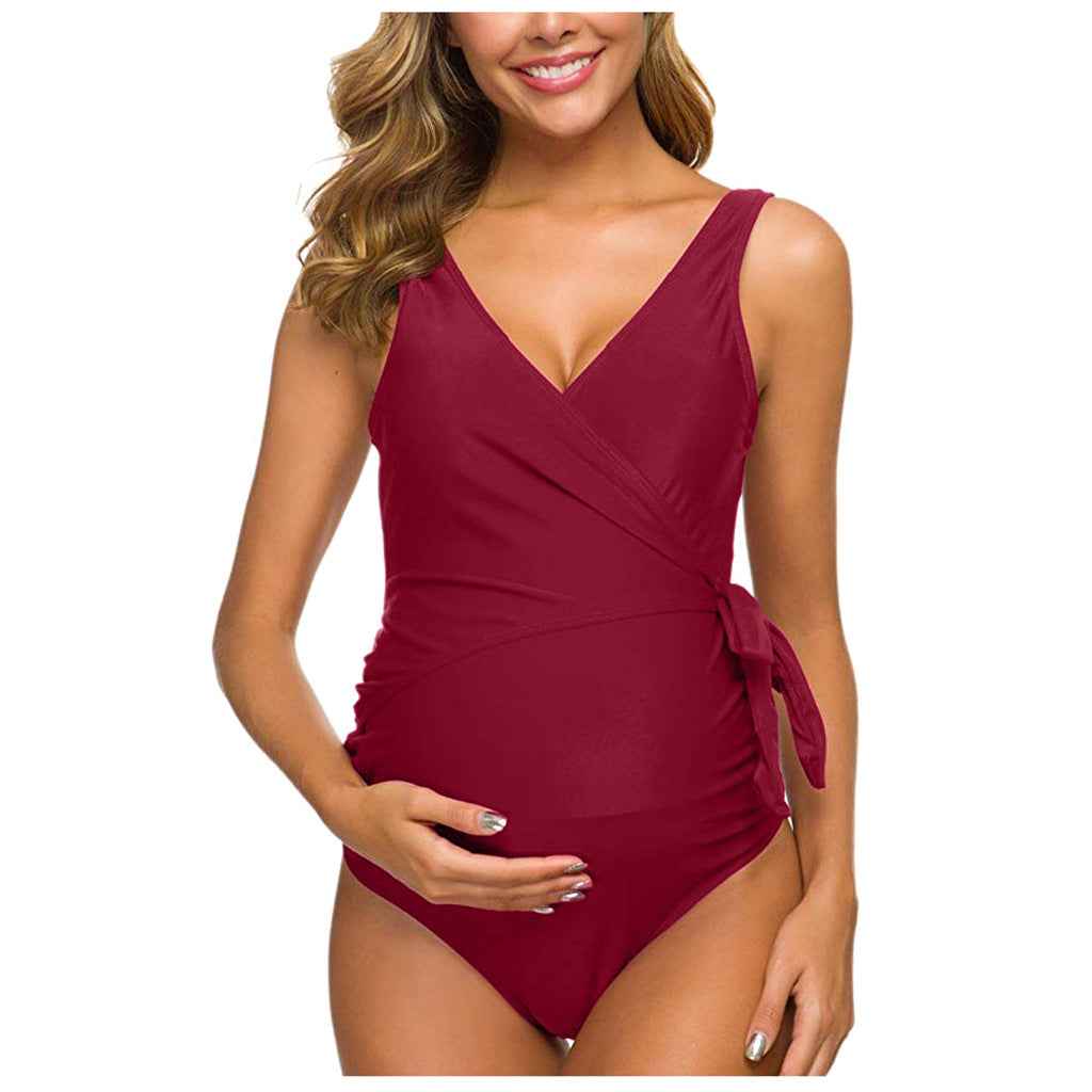Valentina's Sexy One-Piece Maternity Swimsuit — Image 5 | TG Clothing Co. LLC