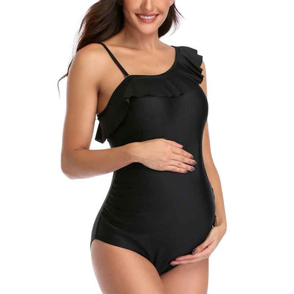 Viviane's Maternity Swimsuit | Maternity Swimsuit, bump friendly swimsuit - view 5 | TG Clothing Co. LLC