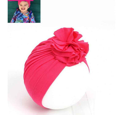 Rosalind's Flower Turban Hat | Baby Accessories, baby flower turban hat - view 12 | TG Clothing Co. LLC