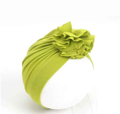 Rosalind's Flower Turban Hat | Baby Accessories, baby flower turban hat - view 2 | TG Clothing Co. LLC