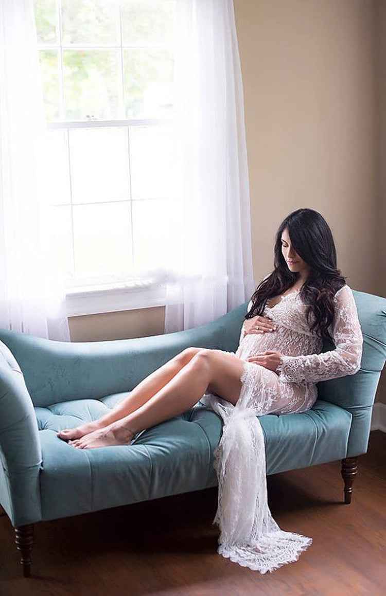 Sable's Long Sleeve Lace Maxi Dress — Image 2 | TG Clothing Co. LLC