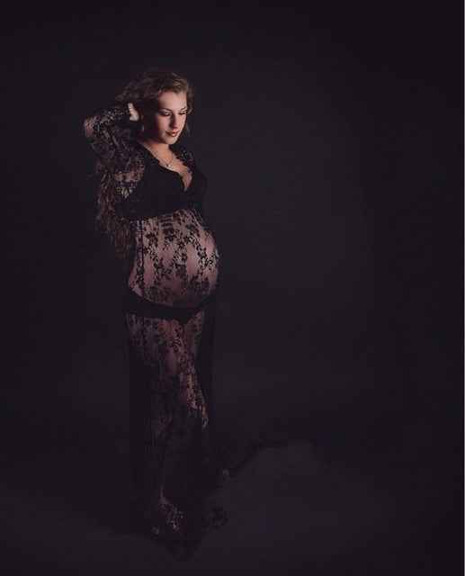 Orinda's Plus Size Maternity Dress — Image 3 | TG Clothing Co. LLC