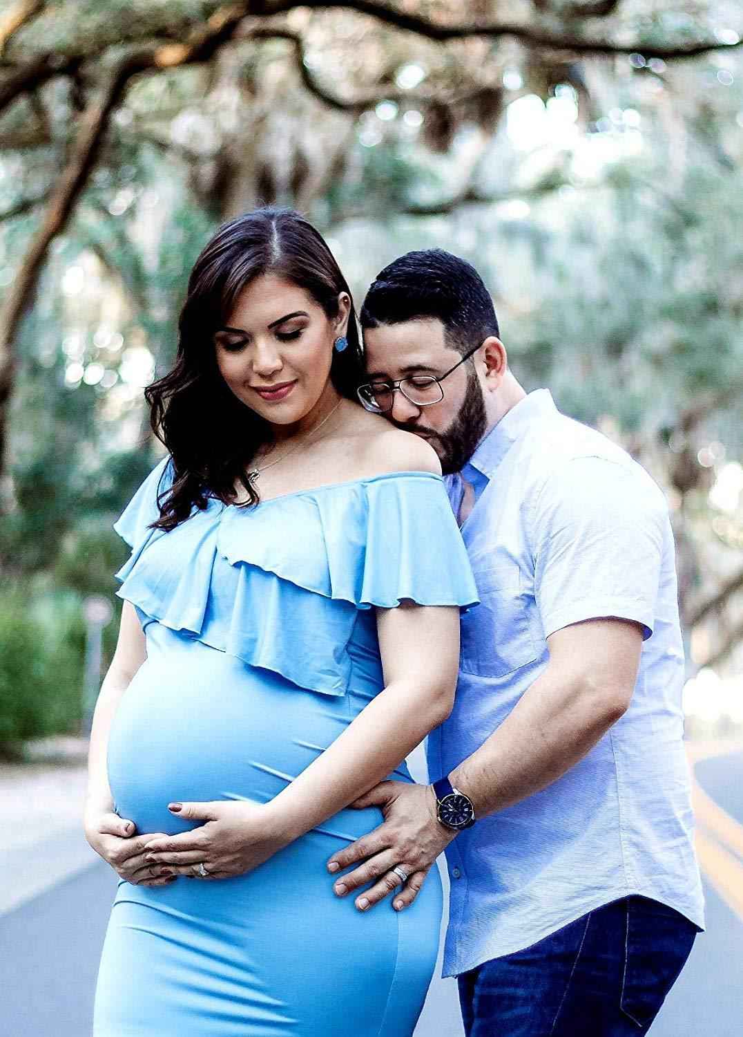 Aurelia's Ruffled Neck Trailing Dress — Image 2 | TG Clothing Co. LLC