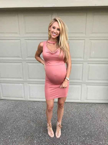 Kaira's Maternity Dress | Maternity Dress, baby shower gift - view 5 | TG Clothing Co. LLC