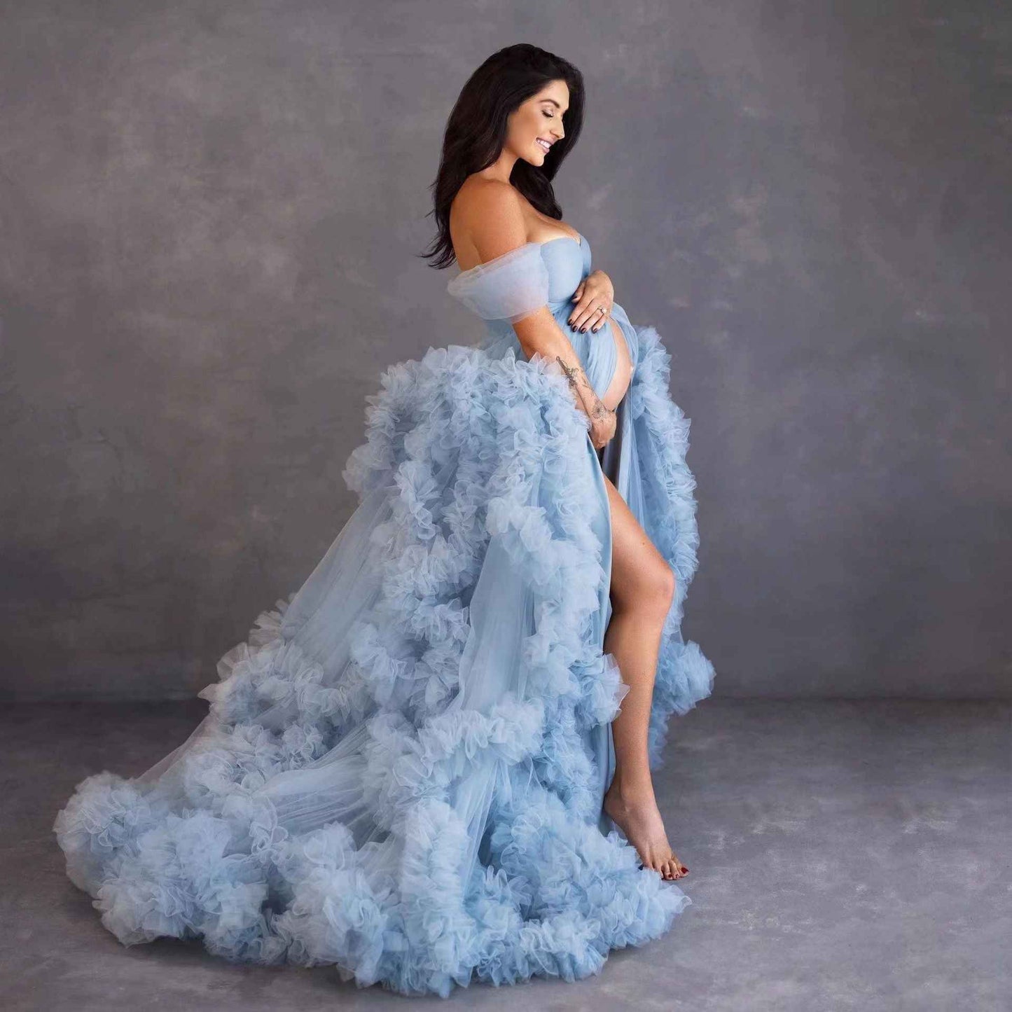 Zinnia's Maternity Photo Dress — Image 11 | TG Clothing Co. LLC