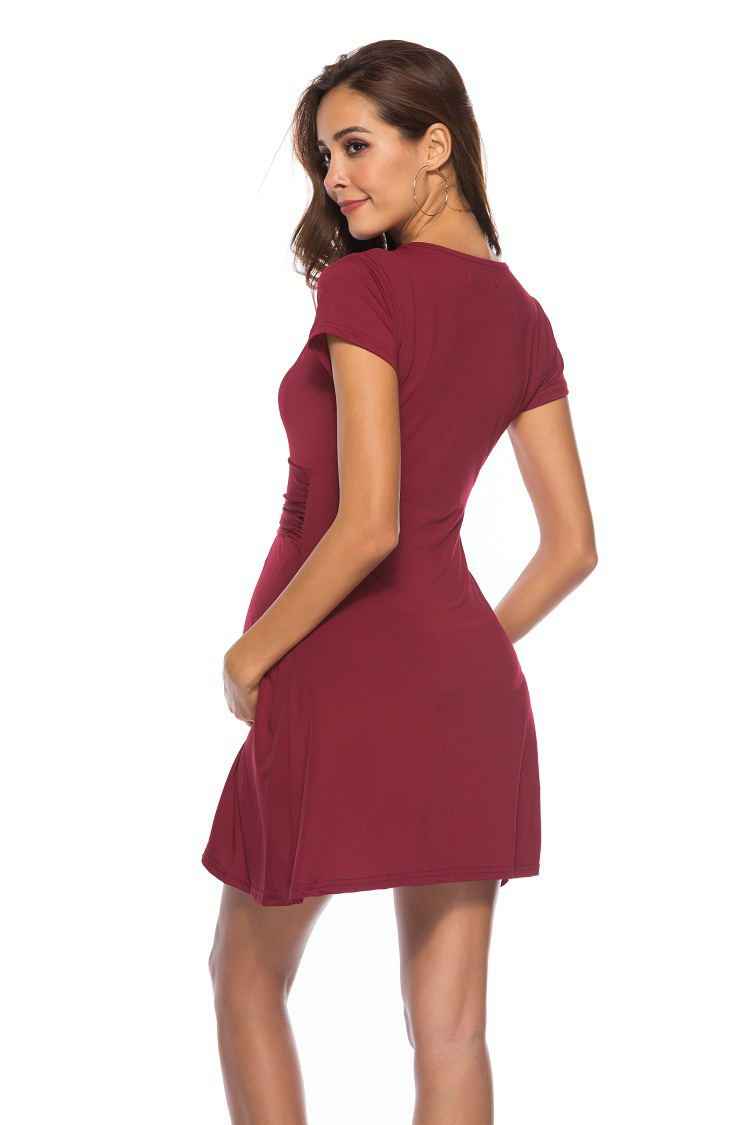 Bria's V-Neck Maternity Dress — Image 7 | TG Clothing Co. LLC