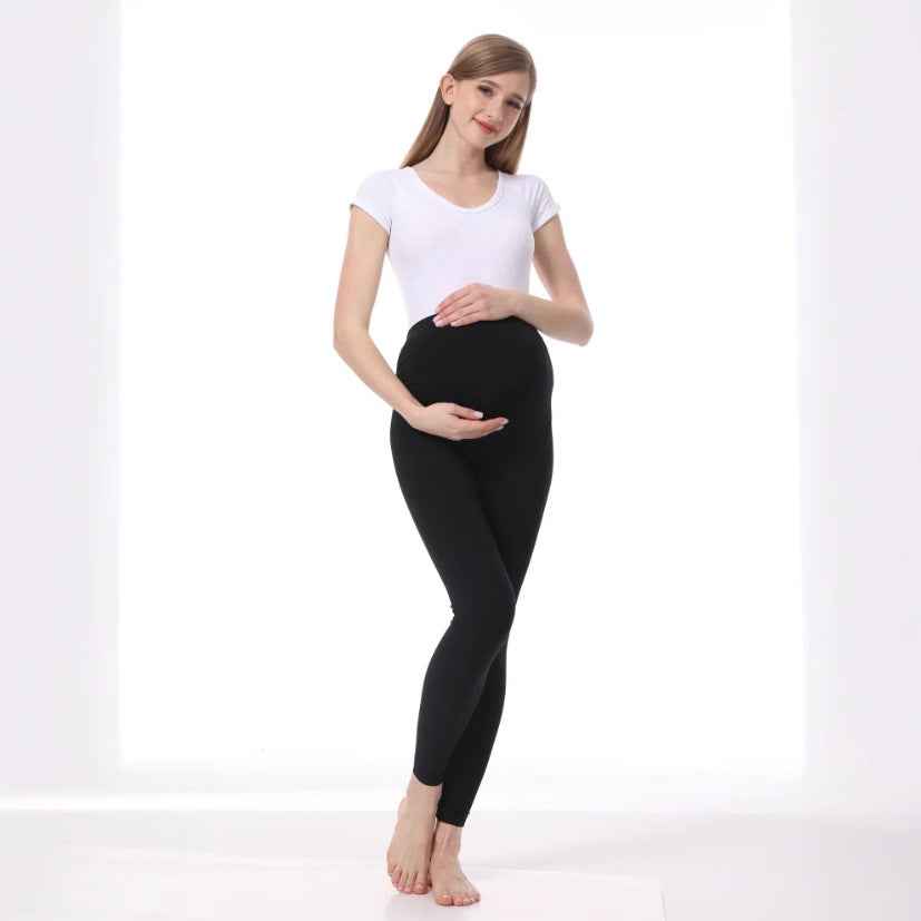 Eden's High-Waist Yoga Maternity Leggings — Image 3 | TG Clothing Co. LLC
