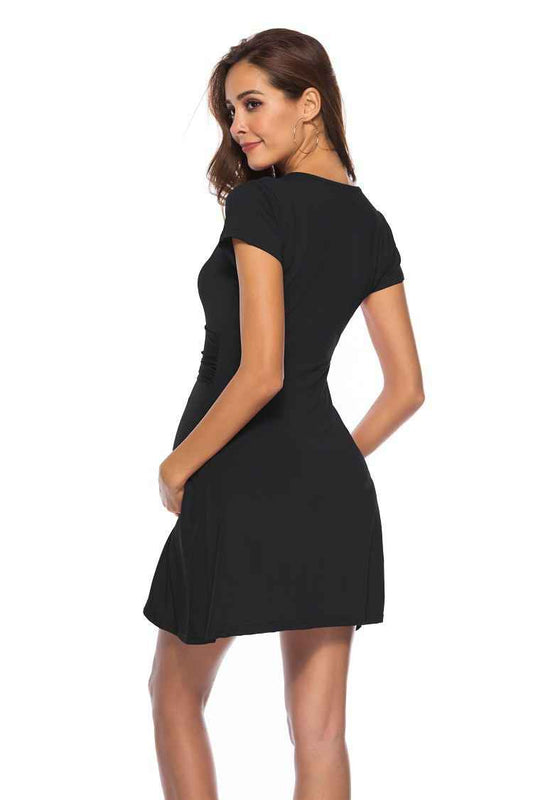 Bria's V-Neck Maternity Dress — Image 2 | TG Clothing Co. LLC