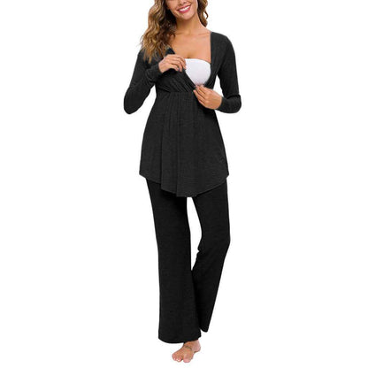 Georgia's Maternity Nursing Pajamas | Maternity Pajamas, baby shower gift - view 4 | TG Clothing Co. LLC