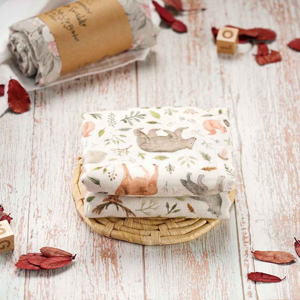 Soraya's Gauze Swaddle Blanket — Image 3 | TG Clothing Co. LLC