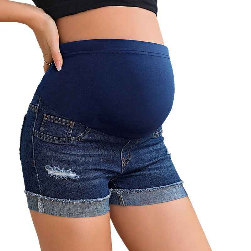 Brenna's Maternity Denim Shorts — Image 3 | TG Clothing Co. LLC