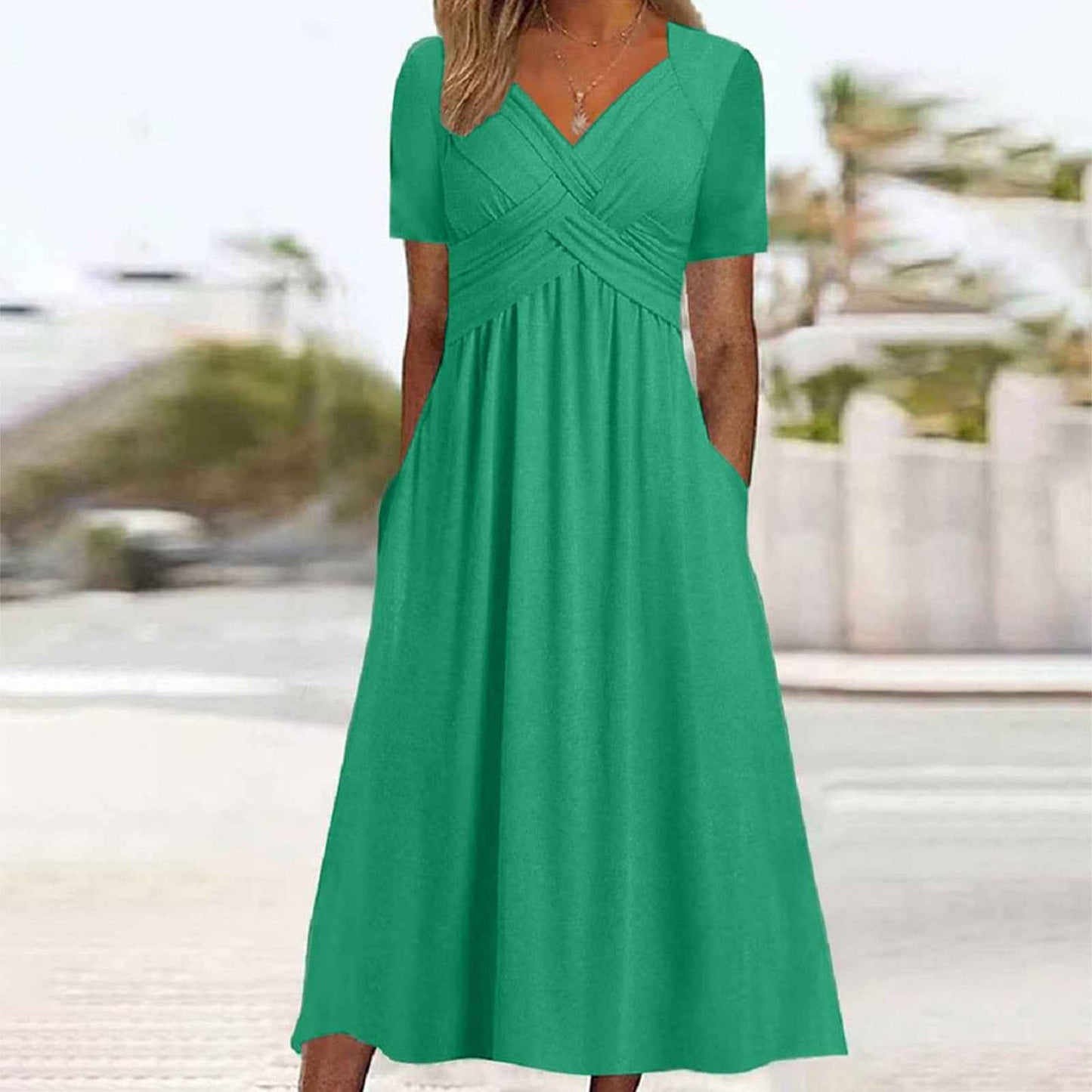 Jasmin's Maternity Dress — Image 7 | TG Clothing Co. LLC