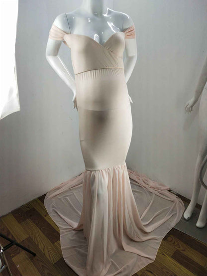 Odette's Chiffon Flutter Dress | Maternity Dress, baby shower gift - view 14 | TG Clothing Co. LLC