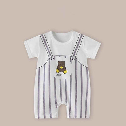 Coral's Short Sleeve Jumpsuit | Baby Clothing, baby shower gift - view 6 | TG Clothing Co. LLC