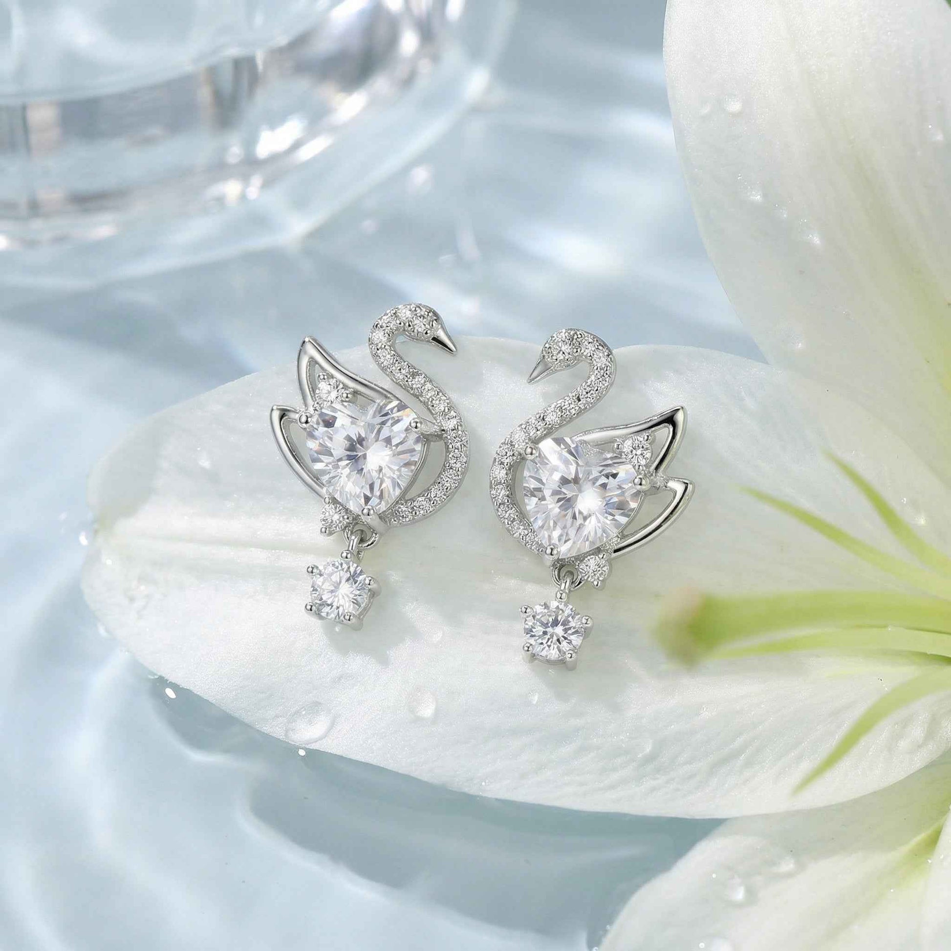 Swan's Earrings — Image 1 | TG Clothing Co. LLC