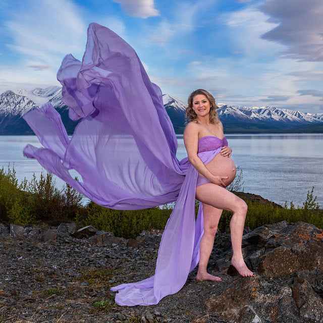 Mireille's Maternity Gown — Image 3 | TG Clothing Co. LLC