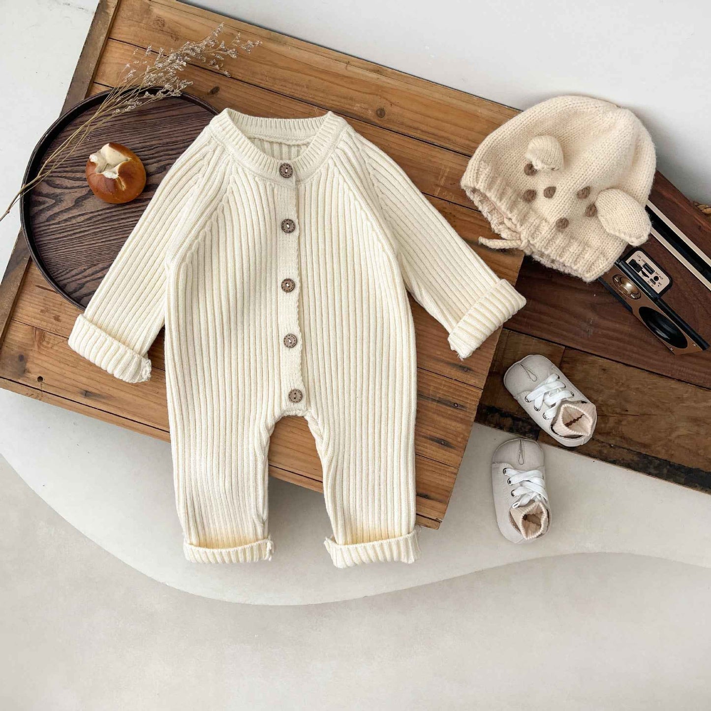 Blake's Knitted Winter Sweater Romper — Image 3 | TG Clothing Co. LLC