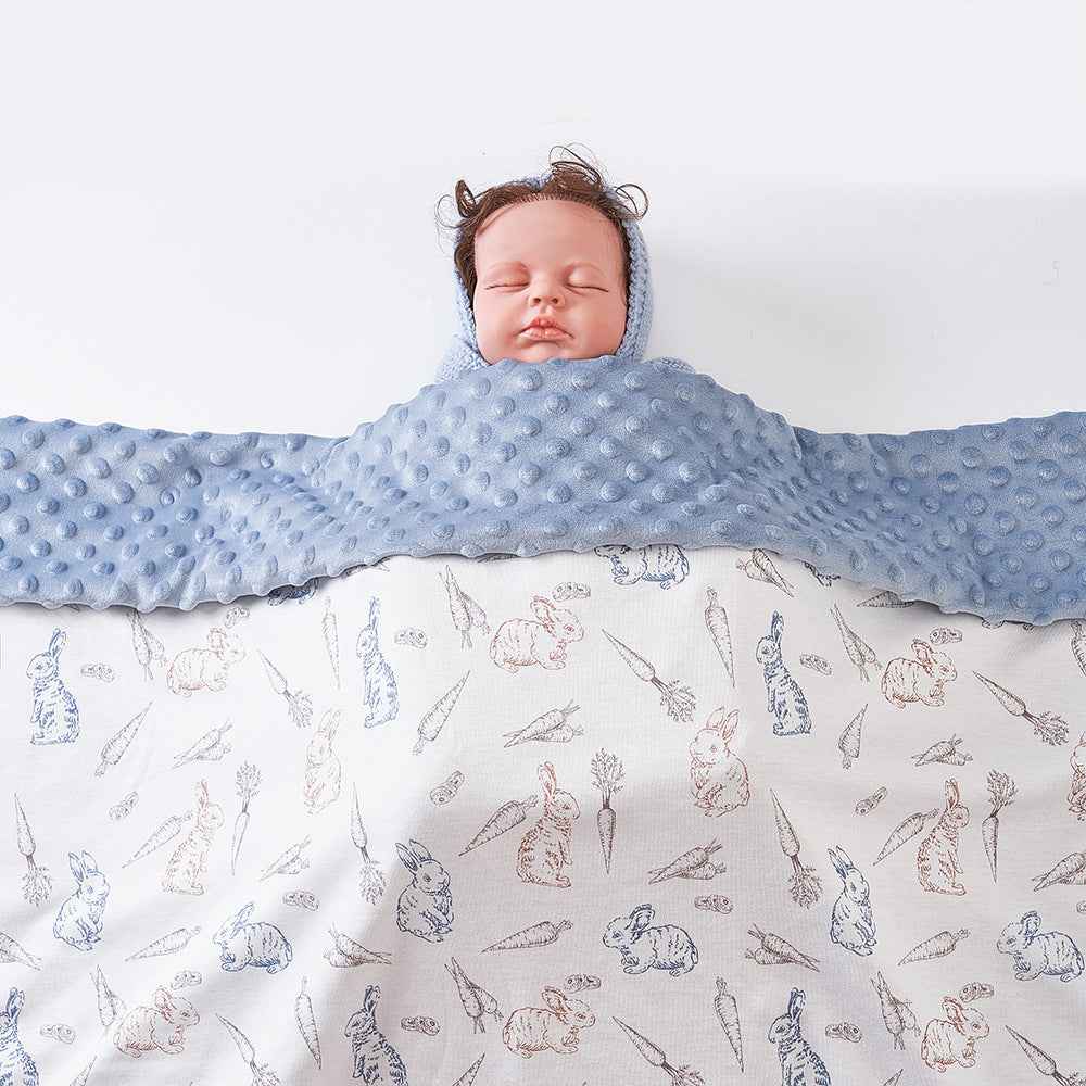 Ellis's Bamboo Cotton Beanie Blanket — Image 2 | TG Clothing Co. LLC