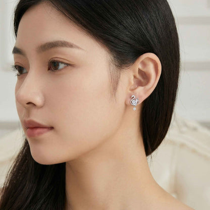 Swan's Earrings | Jewelry, baby shower gift - view 3 | TG Clothing Co. LLC
