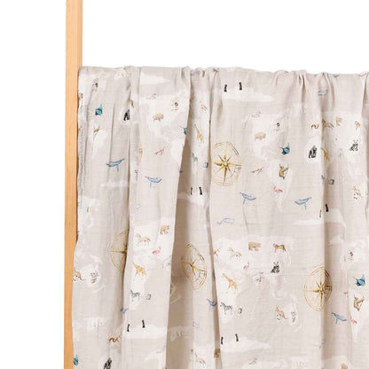 Soraya's Gauze Swaddle Blanket | Baby Bedding, baby shower gift - view 20 | TG Clothing Co. LLC