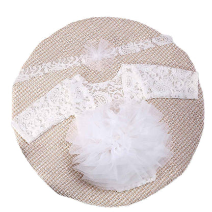 Vesper's Photoshoot Set | Baby Clothing, baby flower headdress - view 5 | TG Clothing Co. LLC