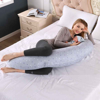 Ilaria's Moon Nursing Pillow | Maternity Pillow, baby shower gift - view 7 | TG Clothing Co. LLC