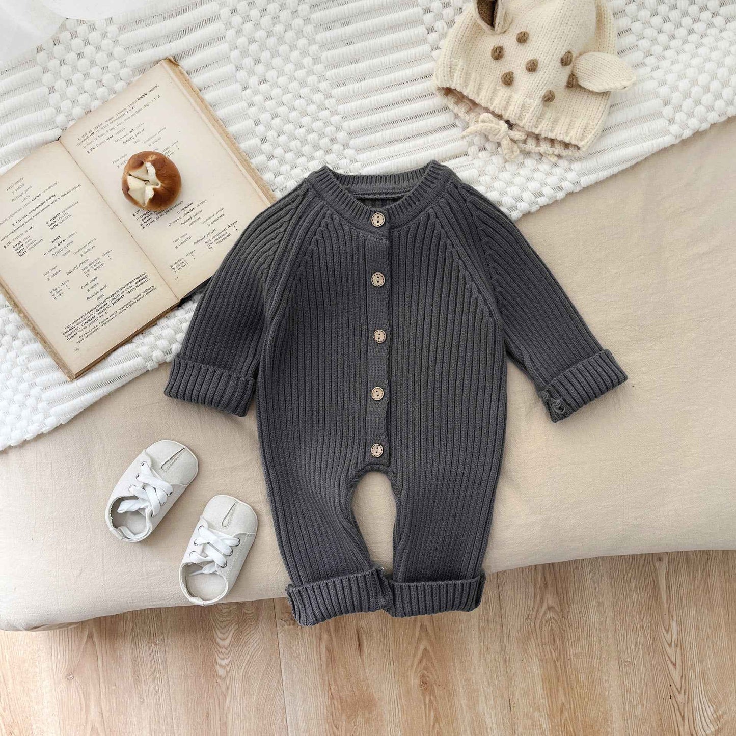 Blake's Knitted Winter Sweater Romper — Image 1 | TG Clothing Co. LLC