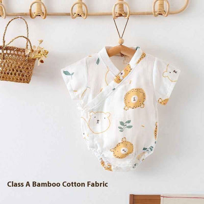 Xena's Newborn Summer Romper | Baby Clothing, baby shower gift - view 3 | TG Clothing Co. LLC